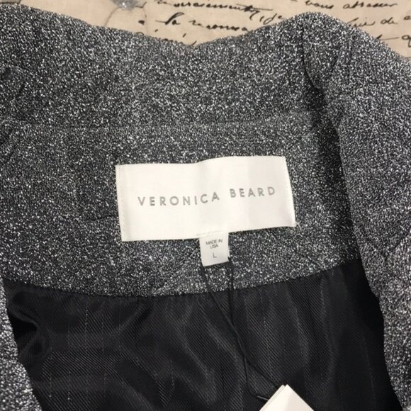 VERONICA BEARD Marshal Metallic Quilted Coat - Picture 12 of 17